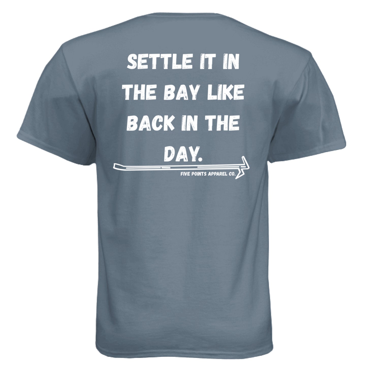 Heather Slate Blue - BACK