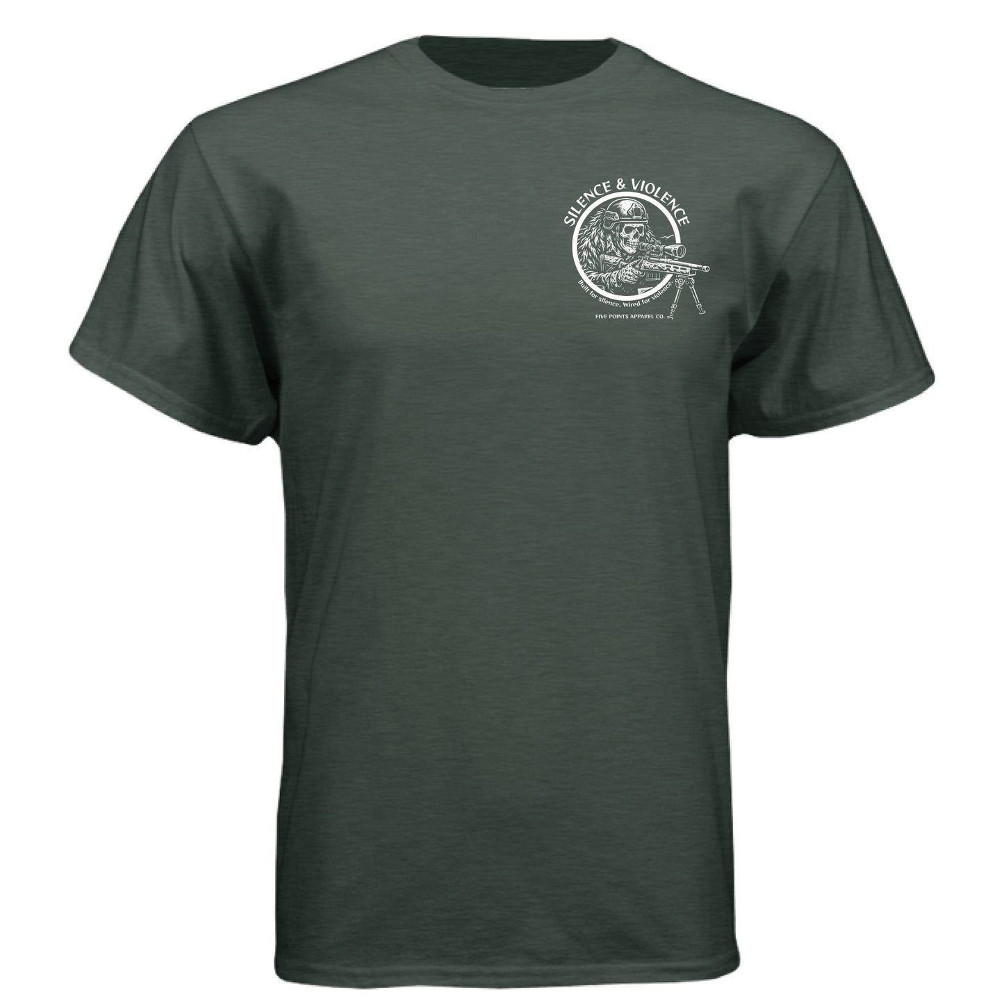 Heather Forest Green - FRONT
