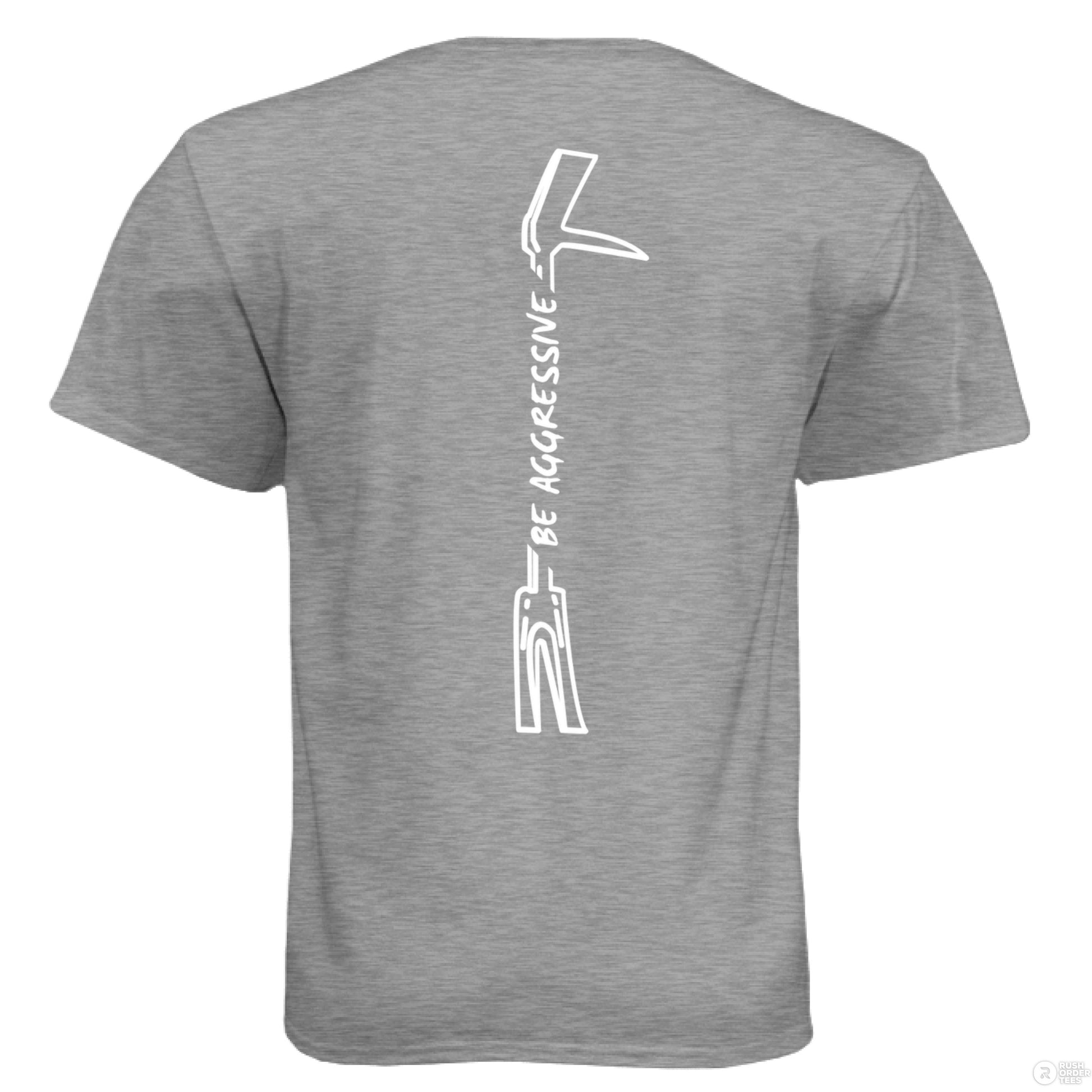 Dark Heather Grey (60/40) - BACK