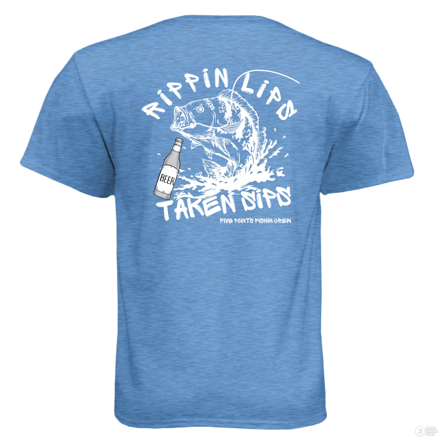 Heather Columbia Blue - BACK