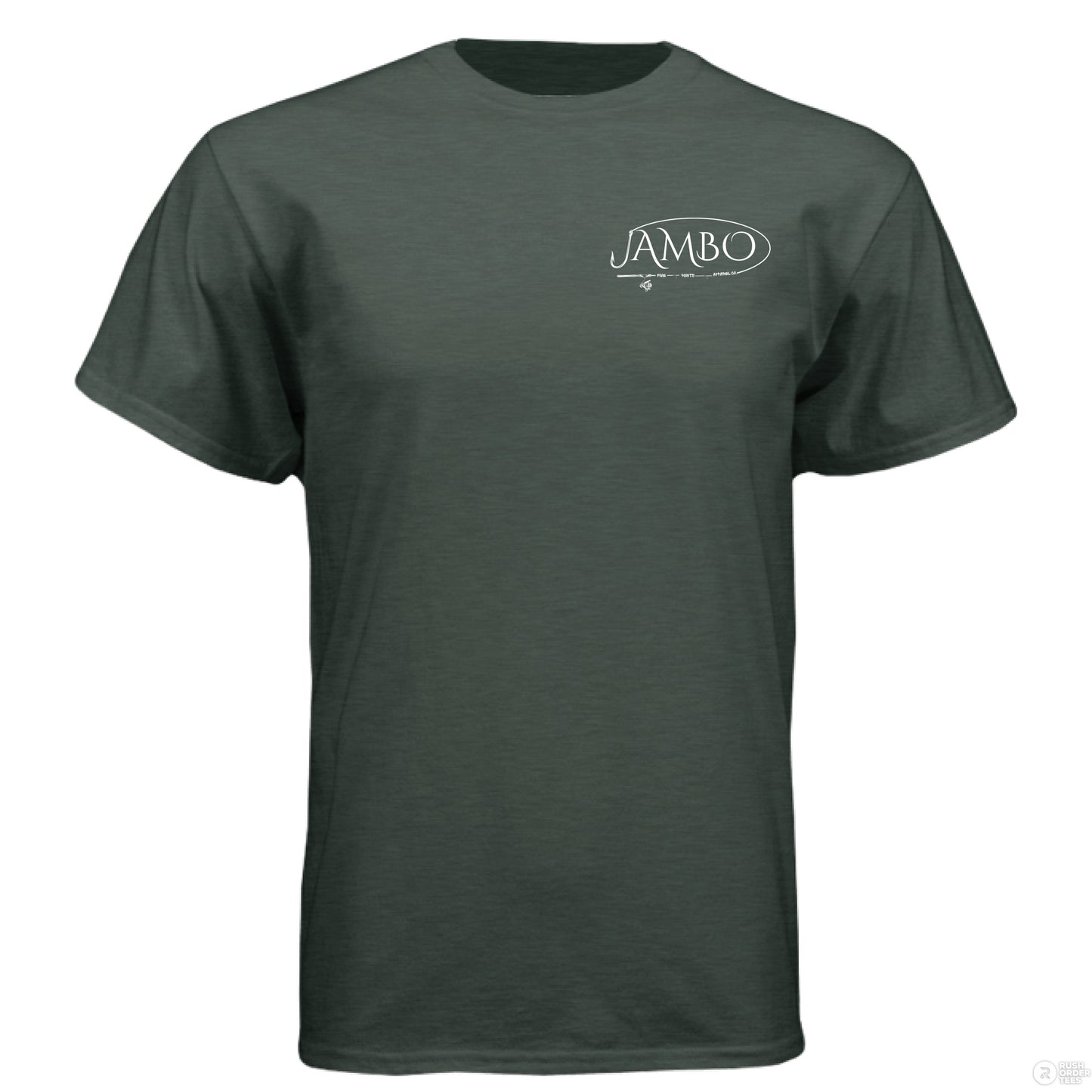 Heather Forest Green - FRONT