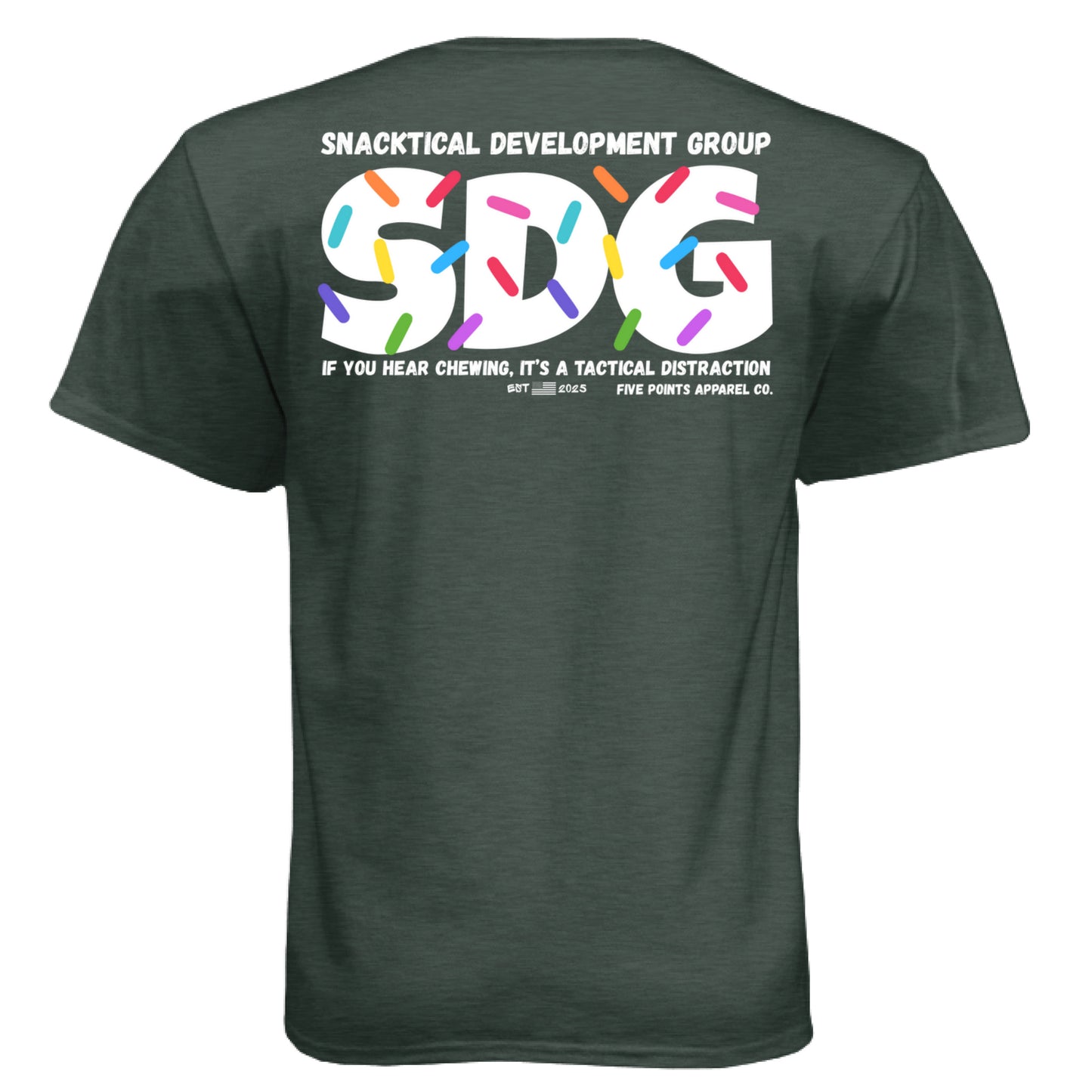 Heather Forest Green - BACK