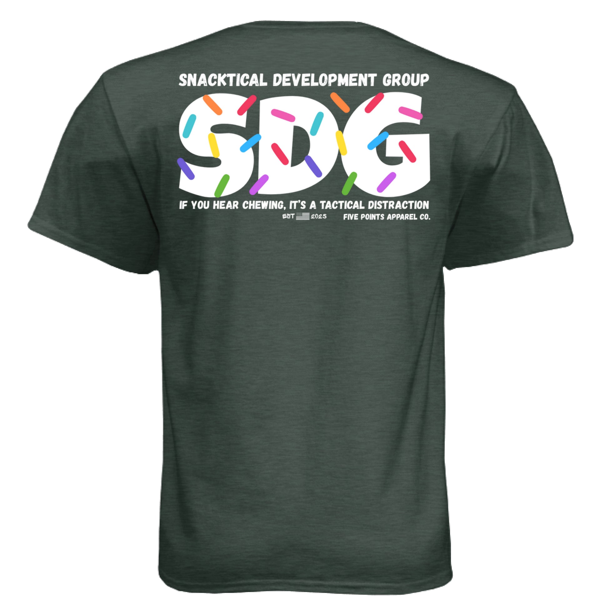 Heather Forest Green - BACK